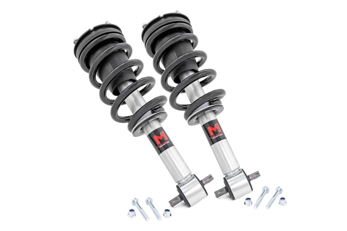 Chevrolet Tahoe Coilover Suspension Kit - Rough Country - M1 Adjustable Leveling - '07-'14